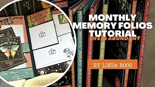 Crafting Memories: Monthly Folios Tutorial