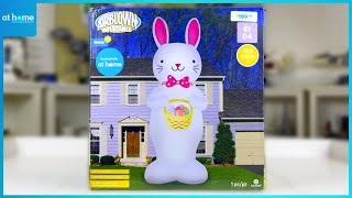 Gemmy 20FT COLOSSAL BUNNY Airblown Inflatable Review! (At Home 2025 Exclusive)