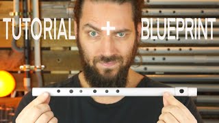 How to make a PVC DIY transverse flute - Tutorial