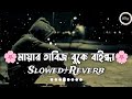 mayar tabij buke bainda slowed reverb মায়ার তাবিজ বুকে বাইন্ধা slowed atif ahmed niloy lo fi song