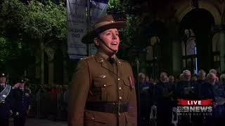 National Anthem of New Zealand: God Defend New Zealand - Anzac Day Sydney Dawn Service 2018