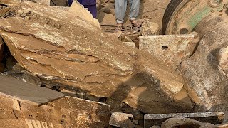 OH WOW! Satisfying Stone Crushing Process - ASMR - Giant Rock Crushing Jaw Crusher in Action.