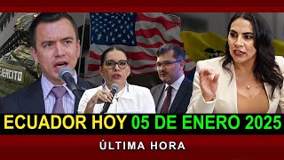 NOTICIAS ECUADOR: Hoy 04 de Enero 2025 ÚLTIMA HORA