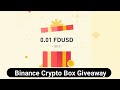 Today Usdt Red Packet Code In Binance | Binance Crypto Box | Binance Mega Drop