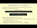 External Iteration vs Internal Iteration over Collections: for-index, for-in, forEach loops