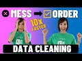 Master Data Cleaning with Power Query in Excel in 9 Minutes