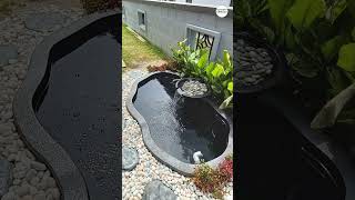 Installed Fish Pond for a client house in Klang Valley | Konzept Garden