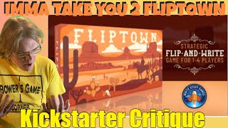 Fliptown - Kickstarter Critique Review