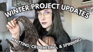 Project Updates - Knitting, Crocheting, Spinning - Library resources for crafters - Jac in the Attic