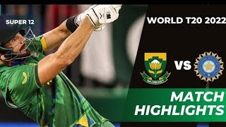 India vs South Africa Full Highlights | Icc T20 World Cup 2022 | Ind vs Sa
