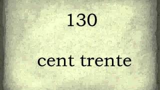 Les nombres français 120-140