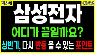 삼성전자 - 어디가 끝일까요? 상반기, 다시 반등 올 수 있는 포인트 CXL반도체 HBM반도체 SK하이닉스 AI반도체 관련주 주가 주가전망 목표가 정숙이