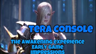 Tera Console - The Awakening Experience - Part 1 - Early Game Perspective