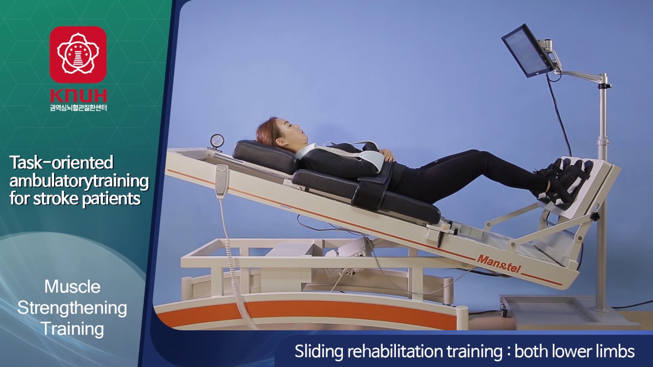 Gait Training In Stroke Patients_뇌졸중 환자의 보행훈련 - YouTube