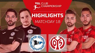 Arminia Bielefeld - 1. FSV Mainz | Highlights - 18. Spieltag | VBL Club Championship 2019/20