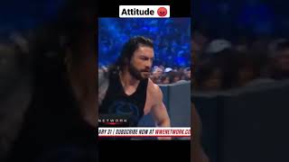 Roman Reigns ka WWE attitude status #shortsvideo #shorts