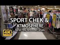 [4K] Sport Chek & Atmosphere | Canada | Walking Tour | Island Times