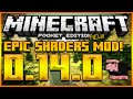 ★MINECRAFT POCKET EDITION 0.14.0 - NEW ULTRA SHADERS MOD - CUSTOM WATER, LIGHT & MORE (MCPE 0.14.0)★ ★MINECRAFT POCKET EDITION 0.14.0 - NEW ULTRA SHADERS MOD - CUSTOM WATER, LIGHT & MORE (MCPE 0.14.0)★