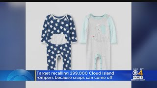 Target Recalls Children's Rompers, Swimsuits