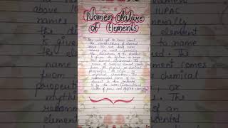 Science project on modern periodic table (science portfolio)