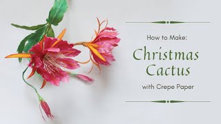 MAKING CHRISTMAS CACTUS FOR THIS CHRISTMAS | 2024 CHRISTMAS | Sneak Peek