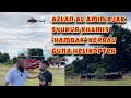 Azlan al Amin Belanja Lebih RM100,000 Bawa Helikopter ke Kandang Syukur Khamis