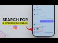 How to Search for a Specific Message on Instagram?