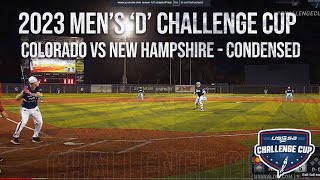 2023 Challenge Cup 'D' CO vs NH condensed game!