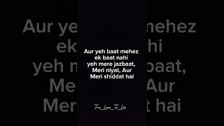 kabhi shaq mat karna 🖤🥺True_Lines_To_Life