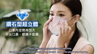 Motex - Diamond Shape Surgical Face Mask