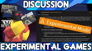 The Experimental Game Purge [ROBLOX Discussion]