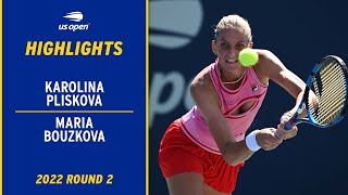 Karolina Pliskova vs. Marie Bouzkova Highlights | 2022 US Open Round 2
