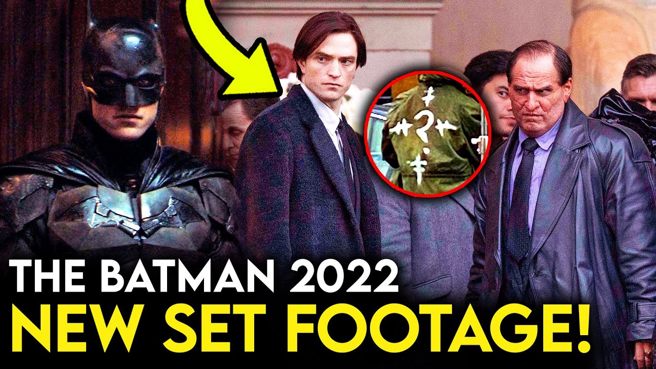 The Batman NEW Set Footage Reveals Bruce Meeting Penguin, Falcone ...