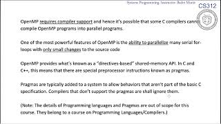 Intro to OpenMP: Parallel Programming simplified for CPU
