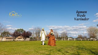 Iqman Weds  Varinder | KB Brar's Latest Sikh wedding highlights | Selma California