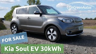 SOLD: 2018 Kia Soul EV 30kWh in titanium silver