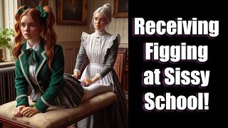 ASMR Receiving Figging at Sissy School! | FLR Subject POV