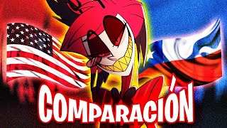 Hazbin Hotel Cap. 1 ➡️ COMPARACIÓN DOBLAJE