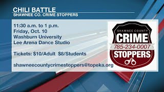 Annual chili battle to help raise money for Shawnee County Crime Stoppers