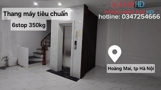 Mẫu thang máy tiêu chuẩn FUJI xu hướng ngôi nhà hiện đại