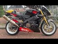 aprilia tuono racing 2003 2 ever made cold start