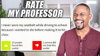 TOP 30 Funniest RATE MY PROFESSOR Reviews | Alonzo Lerone