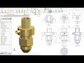 Spray Nozzle Design in SolidWorks | SolidWorks Tutorial