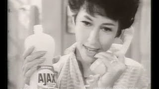 Ajax White Tornado - Vintage TV Commercial