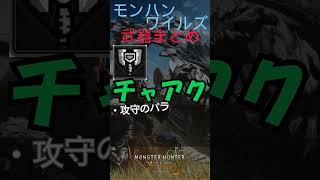 モンハンワイルズ　武器まとめ　後編　#モンハン #mhw #shorts