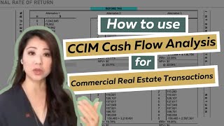 How to buy apartment buildings & commercial real estate using CCIM Cash Flow Analysis