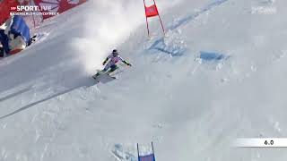 Ski alpin: 1. Lauf Riesenslalom Frauen - Lenzerheide 2022