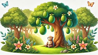 Jackfruit and the Bear In the jungle, green and fair, Lived a jackfruit and a bear. The jackfruit