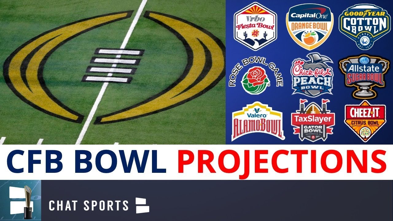 College Football Bowl Projections 2022: UPDATED CFP Semifinals Match ...