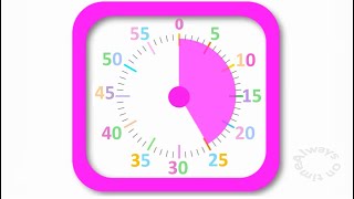 25-minute VISUAL TIMER